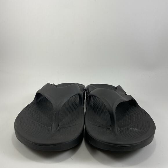 Oofos Ooriginal Flip Flops Womens Size 7 Mens 5 Black Comfort Recovery Sandals - Picture 2 of 9